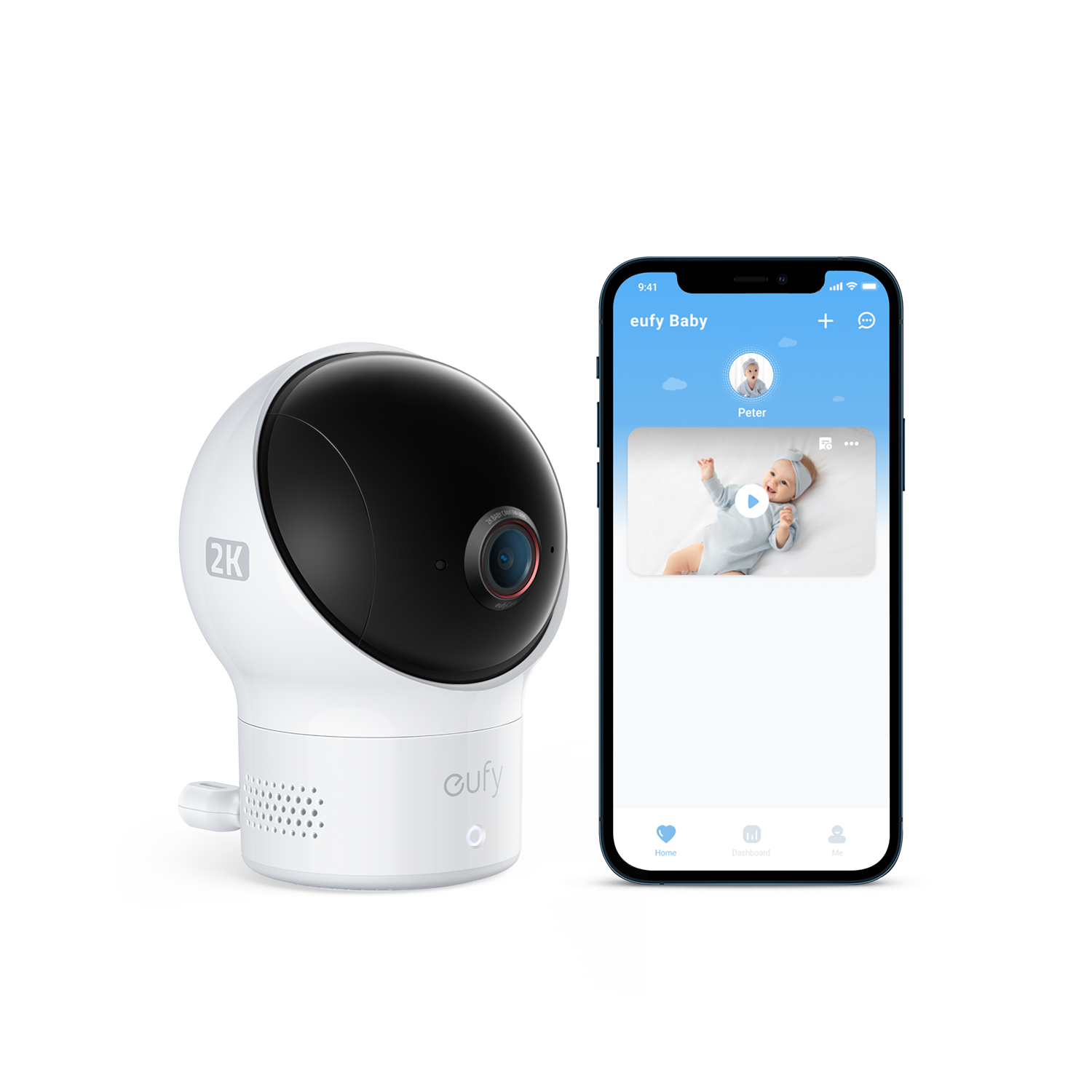eufy Baby 2K Wi-Fi Baby Monitor